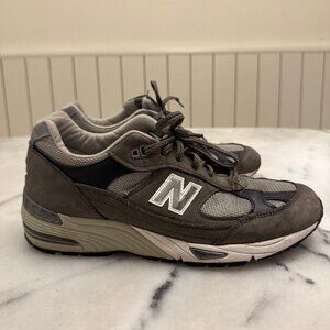New Balance MADE in UK 991 Men's Castlerock Casual Sneakers M991GNS 9.5 US